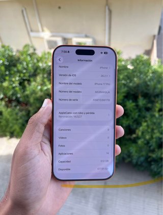 iPhone 17 Pro Max Naranja
