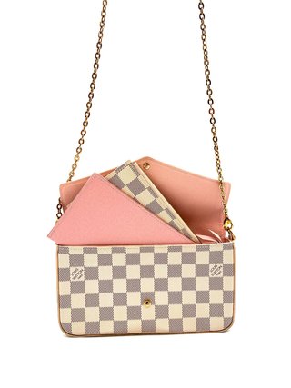 Bolso Louis Vuitton Félicie Damier Azur