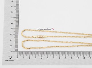 cadena oro 18k 30cm