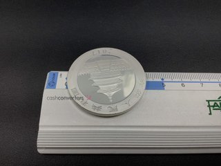 moneda plata 925mm