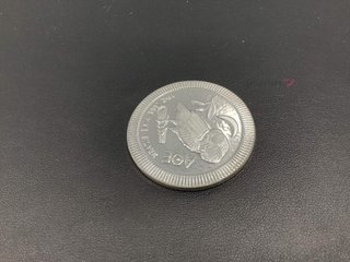 moneda plata 925mm