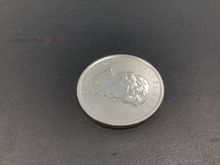 moneda plata 925mm