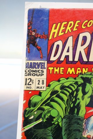 Marvel Comics. Daredevil #28, 1967. USA. "Thou shalt not covet thy neighbor's planet!".