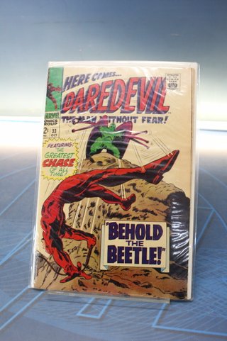 Marvel Comics. Daredevil #33, 1967. USA. "Behold The Beetle".