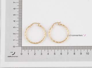 argollas oro 18k