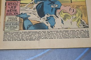 Marvel Comics. Daredevil #36, 1968. USA. "The name of the game is mayhem".