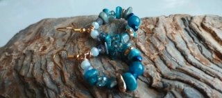 Pendientes Apatitas Naturales Elegantes