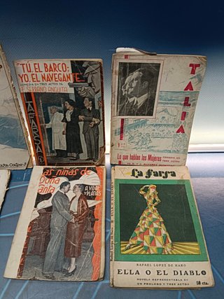 Libros, novelas pulp, 8 novelas , años 30/40