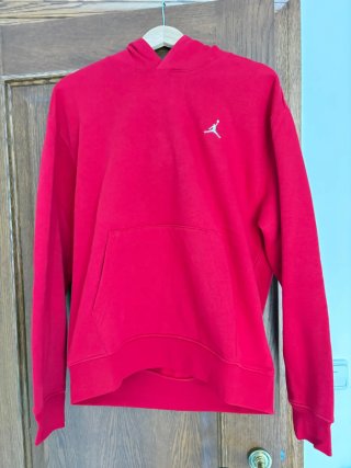 Sudadera Jordan Roja con Capucha