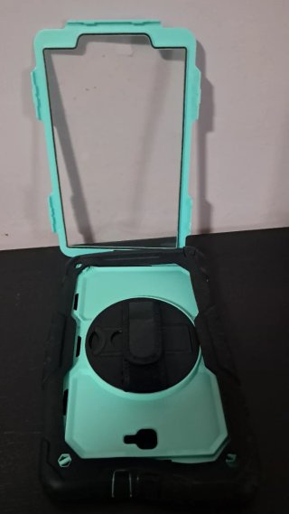 Funda protectora para tablet color turquesa