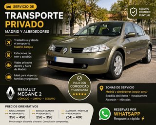 SERVICIO DE TRANSPORTE PRIVADO EN MADRID