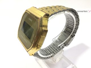 reloj pulsera caballero casio a168