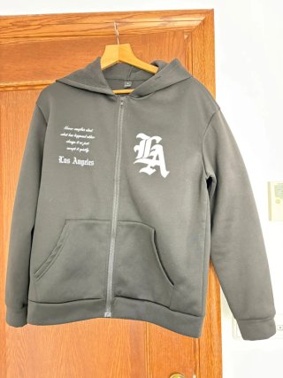 Sudadera con cremallera LA Los Angeles