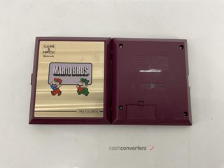 nintendo game & watch super mario bros