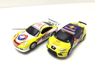 kit pista y coches slot scalextric turbo twister