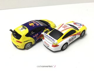 kit pista y coches slot scalextric turbo twister