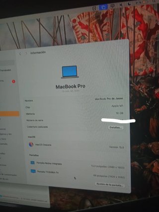 MacBook Pro M1 16GB VENDO O CAMBIO
