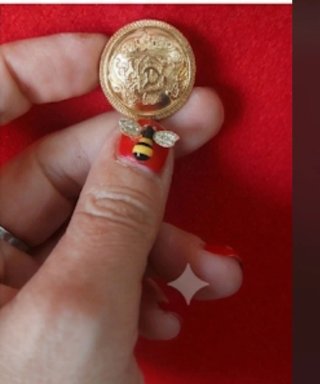 Abrigo Rojo Doble Botonadura Corte Clásico