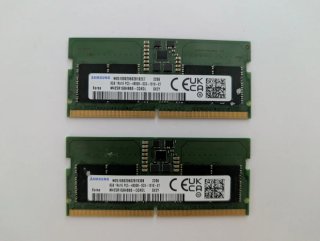 Ram 16GB (2x8GB) DDR5 4800MHz SODIMM Samsung