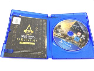 assassins creed origins ps4 no dlc