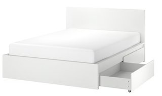 Cama completa, material pino, incluye colchón