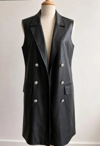 Chaleco K Star Negro Made in Italy
