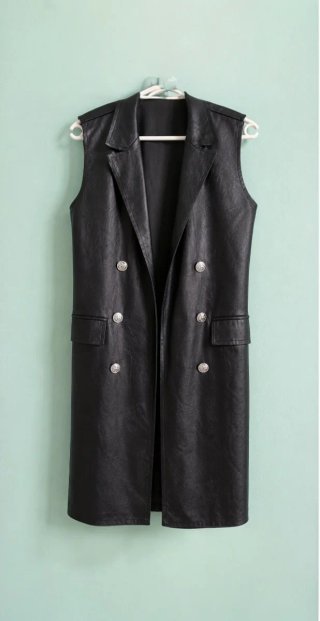 Chaleco K Star Negro Made in Italy