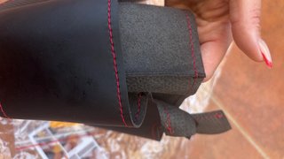 Funda Volante Piel VW Golf MK3 GTI Negra Roja