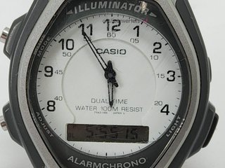 reloj pulsera caballero casio aq-140w