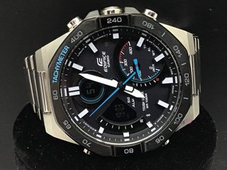reloj pulsera caballero casio ecb-950