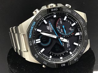reloj pulsera caballero casio ecb-950
