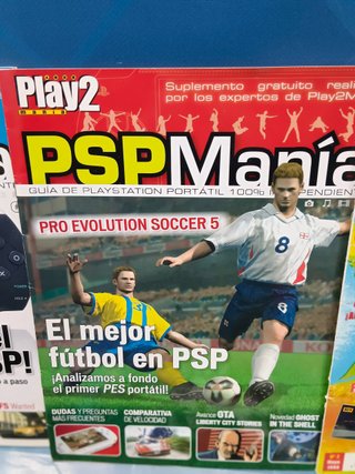 3 revistas PSP mania + playstation Max + guias