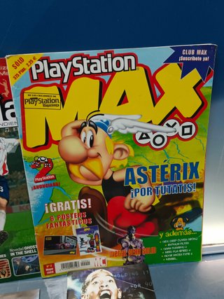 3 revistas PSP mania + playstation Max + guias