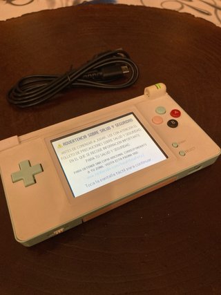 Nintendo DS Lite Macro Blanca/Verde