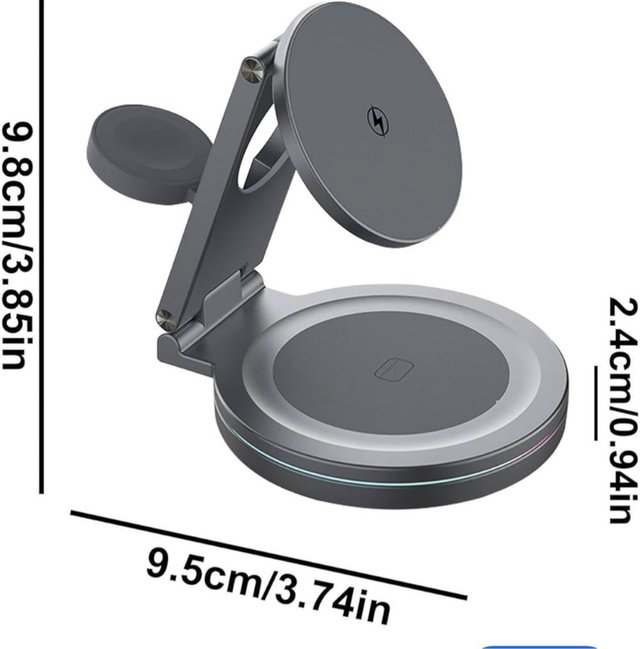 Cargador Inalámbrico Ugreen 3 en 1