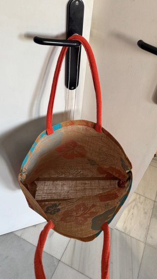 Bolsa de playa floral