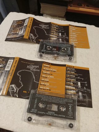 2 CASSETTES CHAMPÚ PEINE Y BRILLANTINA ROCK & ROLL