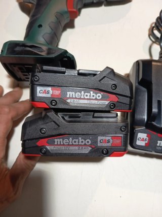 OFERTA Taladro Metabo SB 18 + 2 Baterías + Cargado