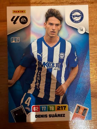 5Cromos Panini Adrenalyn XL La Liga 2025-26 ALAVES