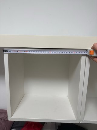 Conjunto 3 Estanterías Cubo Blancas