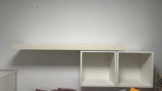 Conjunto 3 Estanterías Cubo Blancas