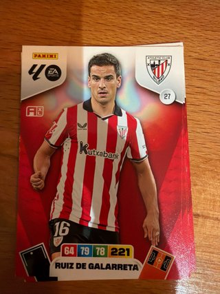 4 Cromos Panini Adrenalyn LA LIGA XL ATHLETIC CLUB
