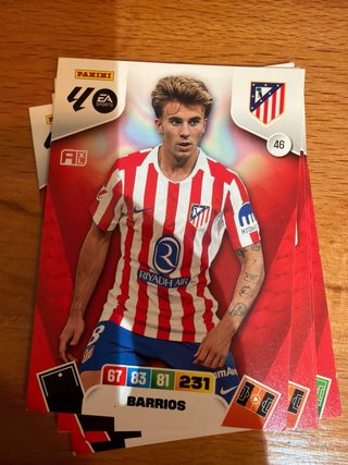 7 Cromos Panini Adrenalyn La Liga XL ATLETICO MADR
