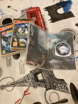 Juegos PSP Lego Batman, TMNT y Película Hancock UM