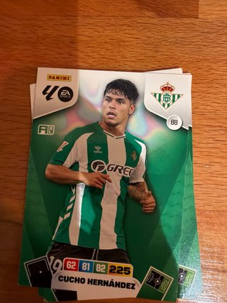 8 Cromos Panini Adrenalyn XL Betis La Liga 25-26