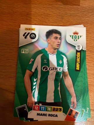 8 Cromos Panini Adrenalyn XL Betis La Liga 25-26