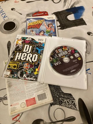 Videojuegos Wii: Music Party, DJ Hero, Wii motion