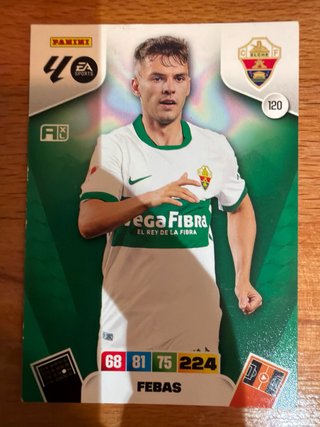 3 Cromos Panini Adrenalyn Elche 25-26 XL