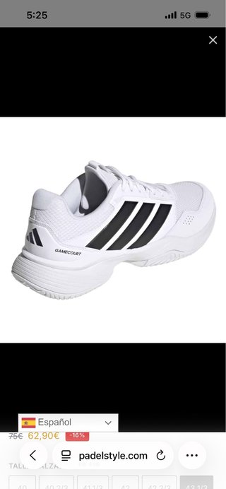 Adidas Gamecourt 3 Padel