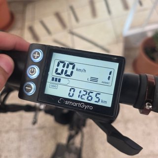 Patinete SmartGyro 1200W con matrícula